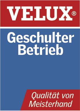 Logo Velux - geschulter Betrieb